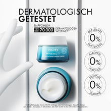 Carica l'immagine nel visualizzatore di Gallery, Crema idratante VICHY Boost per pelli normali con minerali, acido ialuronico a catena lunga, niacinamide (B3) e squalano, Minéral 89 72H