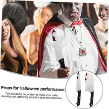Carica l&#39;immagine nel visualizzatore di Gallery, Boolavard Halloween Coltello finto Fai da te Decorazioni spaventose Festa in costume Horror Puntelli Cosplay Regali (Coltello 1)