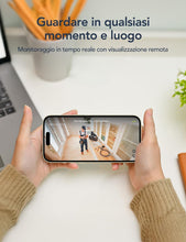 Carica l'immagine nel visualizzatore di Gallery, GNCC GC3 Videocamera Sorveglianza Interno WiFi 1080P Fissa, 2.4GHz, Plug-in