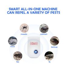 Carica l'immagine nel visualizzatore di Gallery, Okaywork Repellente per insetti - ultrasuoni topi, scaccia topi, Repellente per topi, Repellente elettrico ad ultrasuoni per insetti contro zanzare, scarafaggi, topi, ragni, mosche.(4 PCS)