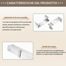 Carica l'immagine nel visualizzatore di Gallery, QUARKZMAN Supporto per Clip T5, Clip per Strisce T5 LED, con Viti，18pz