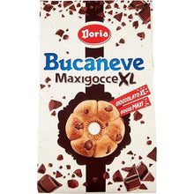 Carica l'immagine nel visualizzatore di Gallery, Doria - Bucaneve Maxigocce XL - Biscotti Ideali per la tua Colazione o Spuntino - Confezione da 300 gr