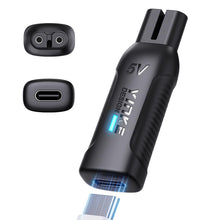 Carica l'immagine nel visualizzatore di Gallery, 5V Adattatore convertitore caricabatteria per rasoio di tipo C per OneBlade QP1924/QP2724/QP2834/QP4530/MG Series c, ada