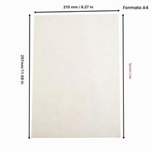 Carica l'immagine nel visualizzatore di Gallery, Carta per Guarnizioni ad Alta Temperatura, Carta Guarnizione per Camino Formato A4, Materiale Guarnizione in Fibra Ceram