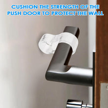Carica l'immagine nel visualizzatore di Gallery, 10 Pezzi Fermaporta Maniglia, Trasparente Maniglia Porta, Ferma Porte, Silicone Paracolpi, Tampone Proteggi Finestre, Fe