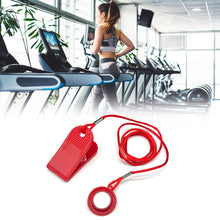 Carica l&#39;immagine nel visualizzatore di Gallery, Blocco Tapis Roulant,Chiave Magnetica di Sicurezza,Blocco di Sicurezza Tapis Roulant,Serratura Magnetica per Interruttore di Sicurezza a Chiave Universale per Tapis Roulant,Most Treadmills (1, Rosso)