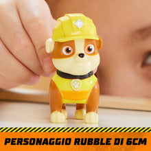 Carica l'immagine nel visualizzatore di Gallery, Rubble &amp; Crew, Veicolo da lavoro di Rubble, Bulldozer giocattolo con parti mobili e personaggio da collezione, giocattoli per bambini dai 3 anni in su