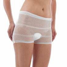 Carica l&#39;immagine nel visualizzatore di Gallery, Culottes Lavabili Jané 5, Slip a Vita Alta, Taglia Unica, Tessuto Elasticizzato, Adatti al Post-Parto, ipoallergenici, Bianchi