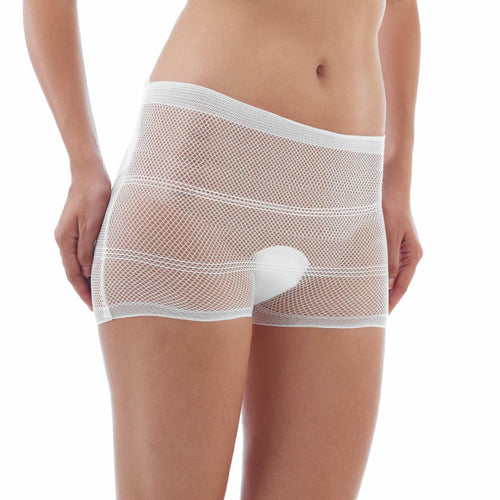 Culottes Lavabili Jané 5, Slip a Vita Alta, Taglia Unica, Tessuto Elasticizzato, Adatti al Post-Parto, ipoallergenici, Bianchi