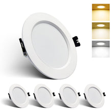 Carica l'immagine nel visualizzatore di Gallery, 4x Faretti LED da Incasso per Cartongesso 10W, 3000K, 4000K, 6000K, 230V