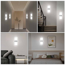 Carica l'immagine nel visualizzatore di Gallery, Applique da Interno con Sensore di Movimento LED 12W Bianco Freddo 6500K