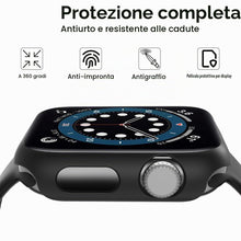 Carica l'immagine nel visualizzatore di Gallery, OFFCUP 2 Pezzi Nero Cover per Apple Watch Series 3 / Series 2, 42mm con Vetro Temperato, Copertura Completa Custodia Rig