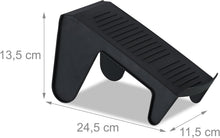 Carica l'immagine nel visualizzatore di Gallery, Relaxdays Set da 12 Portascarpe, Sistema Organizer Scarpiera, max. Numero 39, Porta Scarpe Antiscivolo, Plastica, Nero