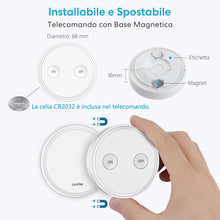 Carica l'immagine nel visualizzatore di Gallery, LoraTap Presa Telecomandata con Telecomando, Spina Elettrica con Interruttore Senza Fili 200m Controllo Remoto On/Off pe