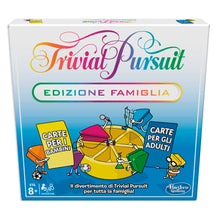 Carica l'immagine nel visualizzatore di Gallery, Hasbro Gaming Trivial Pursuit Edizione Famiglia, Gioco da Tavolo Classico per Serate con Amici, Quiz Multicolore per Bam