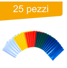 Carica l&#39;immagine nel visualizzatore di Gallery, perfect line • 25 copertine quaderni a4, granulate, colorate e trasparenti, Copertina quaderno a4 in PP riciclabile, Fodere per quaderni, FATTO IN UE