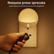 Carica l'immagine nel visualizzatore di Gallery, Luce Notturna Bambini, 2 Pezzi 3 Modalità Luce Notturna da Presa