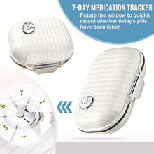 Carica l'immagine nel visualizzatore di Gallery, 2 Pz Porta Medicine da Viaggio Con Etichette Adesive丨Per Pillole, Stoccaggio, classificazione ecc