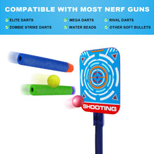 Carica l&#39;immagine nel visualizzatore di Gallery, Tiro Bersaglio Elettrico con Pistola Giocattolo, Bersaglio Digitale per Nerf, 20 Proiettili,Giochi di Tiro Bambini 3 4 5 6 7 8 9 10 anni Gioco Interno Esterno Regalo Compleanno Natale Ragazzo Bimbo