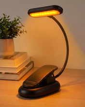 Carica l'immagine nel visualizzatore di Gallery, Klarlight Luce per Lettura Libri a Letto, Luce Ambra 1800K senza Luce Blu, Dimmerazione Continua con Memoria, Clip Legge
