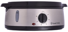 Carica l'immagine nel visualizzatore di Gallery, Russell Hobbs Vaporiera Multicottura, 9 L, 800 Watt, Acciaio Inox