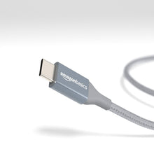 Carica l'immagine nel visualizzatore di Gallery, Amazon Basics USB-A a USB-C Rivestito in Nylon Cavo di Ricarica Rapida, USB 2.0, Velocità di 480Mbps, Certificato USB-IF