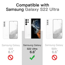 Carica l'immagine nel visualizzatore di Gallery, JETech Cover per Samsung Galaxy S22 Ultra, Anti-Ingiallimento, Trasparente