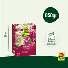 Carica l'immagine nel visualizzatore di Gallery, COMPO Concime Granulare Per Rose, In Vaso o Piena Terra, 850g