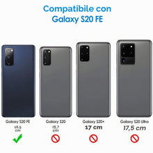 Carica l'immagine nel visualizzatore di Gallery, JETech Cover Slim per Samsung Galaxy S20 FE, Nero