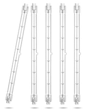 Carica l'immagine nel visualizzatore di Gallery, Klarlight Lampadina Alogena R7s 189mm Lampadine Alogena Sottile 1000W Lampadina J189 J Tipo Lineare Doppio End Proiettor