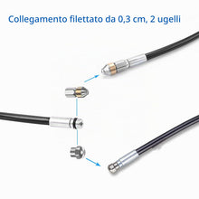 Carica l'immagine nel visualizzatore di Gallery, Monave 15m Sonda Sturatubi Compatible con Karcher Idropulitrice, Tubo Idropulitrice Per K2 K3 K4 K5 K7 Accessori Idropul