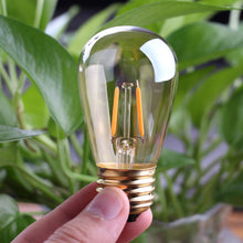 Carica l'immagine nel visualizzatore di Gallery, Genixgreen Lampadina LED E27 S14/ST45 Edison 1W a Filamento Luce Calda