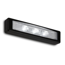 Carica l'immagine nel visualizzatore di Gallery, BRILONER - Luce LED a pressione, luce sottopensile, luce per armadi, autoadesiva, nero