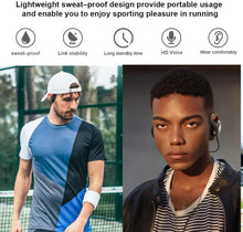 Carica l'immagine nel visualizzatore di Gallery, Cuffie Bluetooth 5.0 per sport, con supporto scheda TF e radio FM, CVC8.0, cancellazione del rumore, 12 ore di riproduzione per corsa, ciclismo, palestra