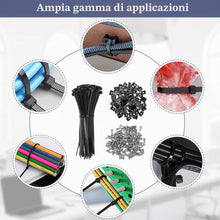 Carica l'immagine nel visualizzatore di Gallery, 120 Pz Supporto per Fascette Stringicavo 15 x 10 mm, Fascette per Cavi