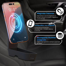 Carica l'immagine nel visualizzatore di Gallery, Supporto magnetico per cellulare Seat Leon &amp; Cupra Formentor (dal 2024 Facelift) – Compatibile MagSafe su misura per con