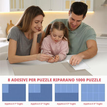 Carica l'immagine nel visualizzatore di Gallery, Ainiv 32 Fogli Colla per Puzzle Bifacciale Colla, Puzzle Carta Adesiva, Fogli Adesivi Puzzle Pellicola Autoadesiva, Cons