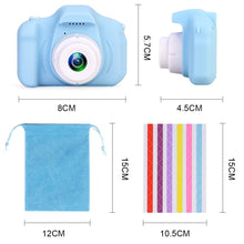 Carica l'immagine nel visualizzatore di Gallery, Faburo Macchina Fotografica Bambini con Scheda SD 32 GB, Fotocamera Bambini Portatile, Ricaricabile Fotocamera Digital Bambini, Videocamera Regalo di Compleanno/Natale per Bambini(Blu)