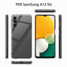 Carica l'immagine nel visualizzatore di Gallery, Captor Cover Trasparente per Samsung Galaxy A13 4G, Custodia TPU in Silicone Flessibile Morbida e Sottile, Protezione di