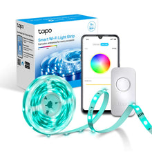 Carica l&#39;immagine nel visualizzatore di Gallery, TP-Link Tapo L900-5 Striscia LED Smart Wi-Fi 5m, Controllo Vocale Compatibile con Alexa e Google Assistant, Sync-to-Music, Luci LED per Casa, Bar, Festa, Accorciabile e Controllo dall&#39;APP