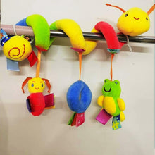 Carica l'immagine nel visualizzatore di Gallery, Giocattoli per carrozzina, per seggiolino auto, giocattolo a spirale, per passeggino, per attività a spirale, per passeggino, giocattolo per passeggino e carrozzina, con campana di suono,100g