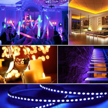 Carica l'immagine nel visualizzatore di Gallery, Amefil Set di connettori LED SMD a 5 pin da 10 mm, senza saldature, splitter L/T, angolo retto, cavo di transizione da s