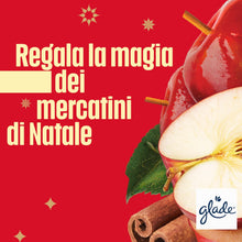Carica l'immagine nel visualizzatore di Gallery, Glade Diffusore a Bastoncini, Twinkling Apple &amp; Cinnamon, (3x50 ml)