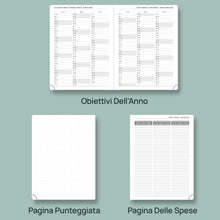 Carica l&#39;immagine nel visualizzatore di Gallery, POPRUN Agenda 2024 2025 Settimanale Verticale 22 x 16,5 cm, Diario Scuola 17 Mesi da Ago.2024 a Dic.2025, Copertina Rigida, Carta Spessa da 80 GSM, Rosa Chiaro