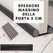 Carica l'immagine nel visualizzatore di Gallery, Paraspifferi Sottoporta Universale Pannello in Pelle per Porta Regolabile | Guarnizione Porta Interni ed Esterni Anti-ve