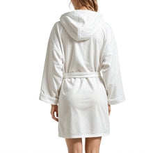 Carica l'immagine nel visualizzatore di Gallery, PETTI Artigiani Italiani Accappatoio Microfibra, Bianco, S Unisex-Adulto