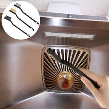 Carica l'immagine nel visualizzatore di Gallery, Lmyzcbzl 3Pcs Mini Spazzole Metalliche, Set di Spazzole Metalliche, Setole in Ottone e Nylon in Acciaio Inossidabile, pe