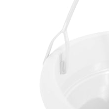 Carica l'immagine nel visualizzatore di Gallery, Greemotion Vaso fiori sospeso in plastica Lea, fioriera sospesa rotonda con gancio, vaso da appendere, diametro ca. 25 c