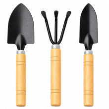 Carica l'immagine nel visualizzatore di Gallery, Set 3 Pezzi Utensili Da Giardino,Attrezzi Per Giardino,Set Giardinaggio 3 Accessori