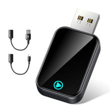 Carica l'immagine nel visualizzatore di Gallery, S2 Mini Adattatore CarPlay Wireless per iPhone, Converte Cablato in Wireless, USB e Type-C Plug and Play, Compatibile Au